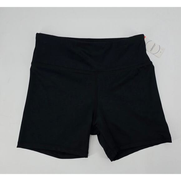 Jockey Sueded Interlock 5” Bike Shorts - Black - Picture 1 of 5